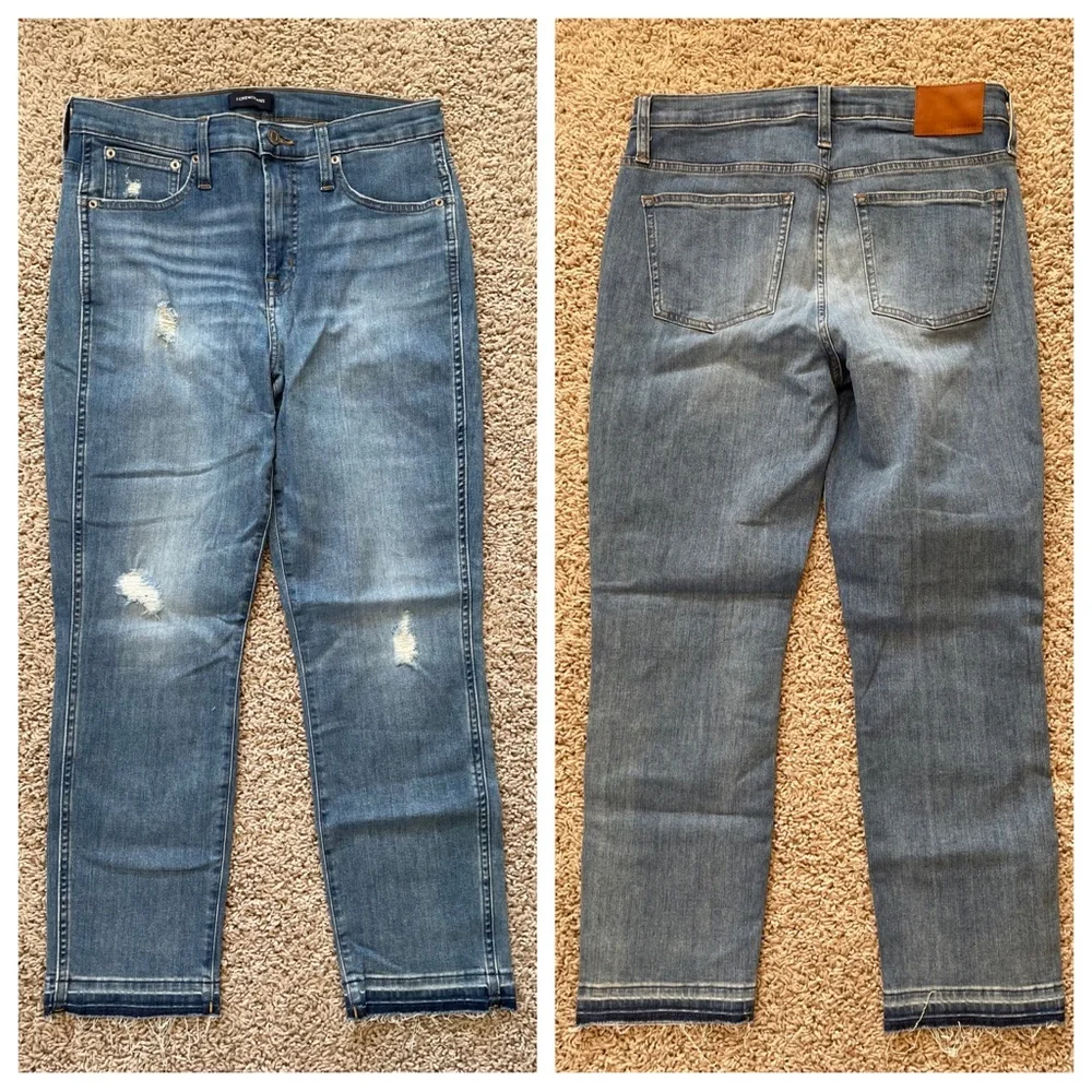 J Crew Vintage Straight Eco Jean in Medium Wash Size 29 - Picture 4 of 16
